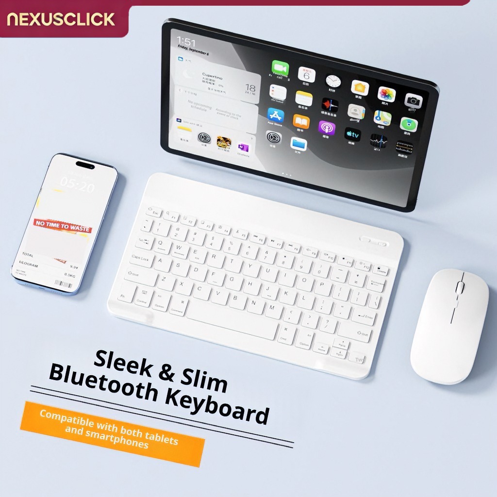 Gaming Console For Ipad - Teclado y ratón Bluetooth NexusClick para
