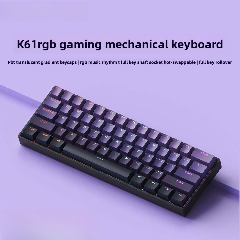 Gaming Console For Ipad - Teclado mecánico inalámbrico Bluetooth 2.4G 60%