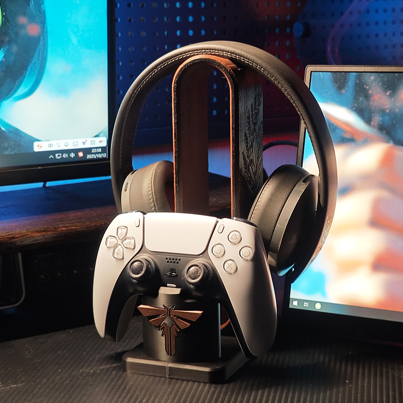 Gaming Console Handle - Soporte para auriculares con mango, colgador