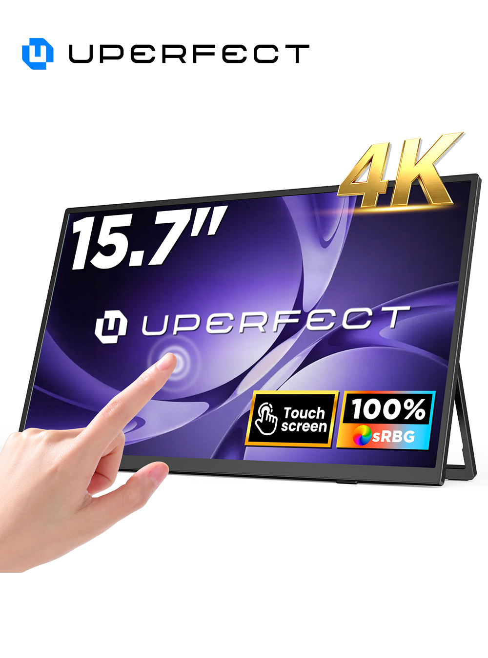 Gaming Console X80 - Monitor portátil UPERFECT 4K con pantalla