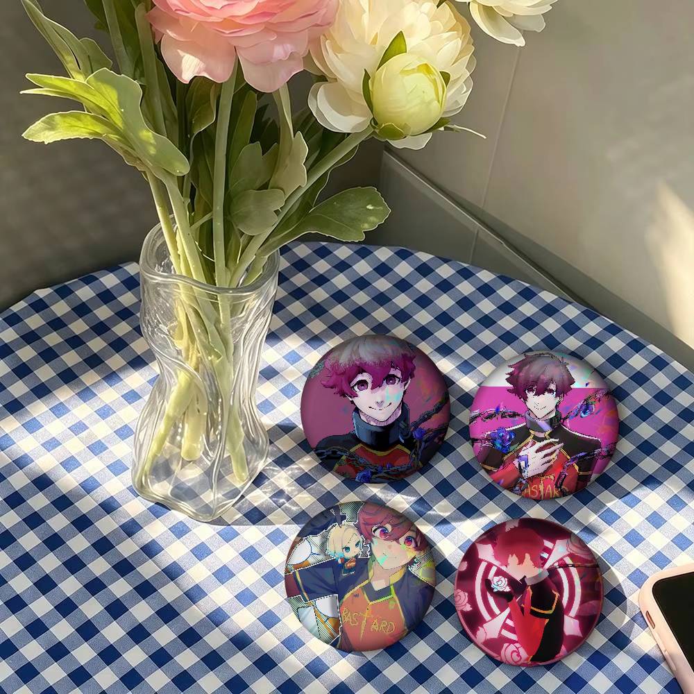 Broches redondos de personajes - Gaming Console Buttons reseña y precio