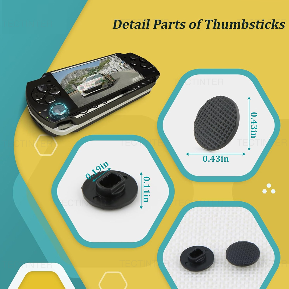Para Consola PSP 1000, Joystic - Gaming Console Buttons reseña y precio