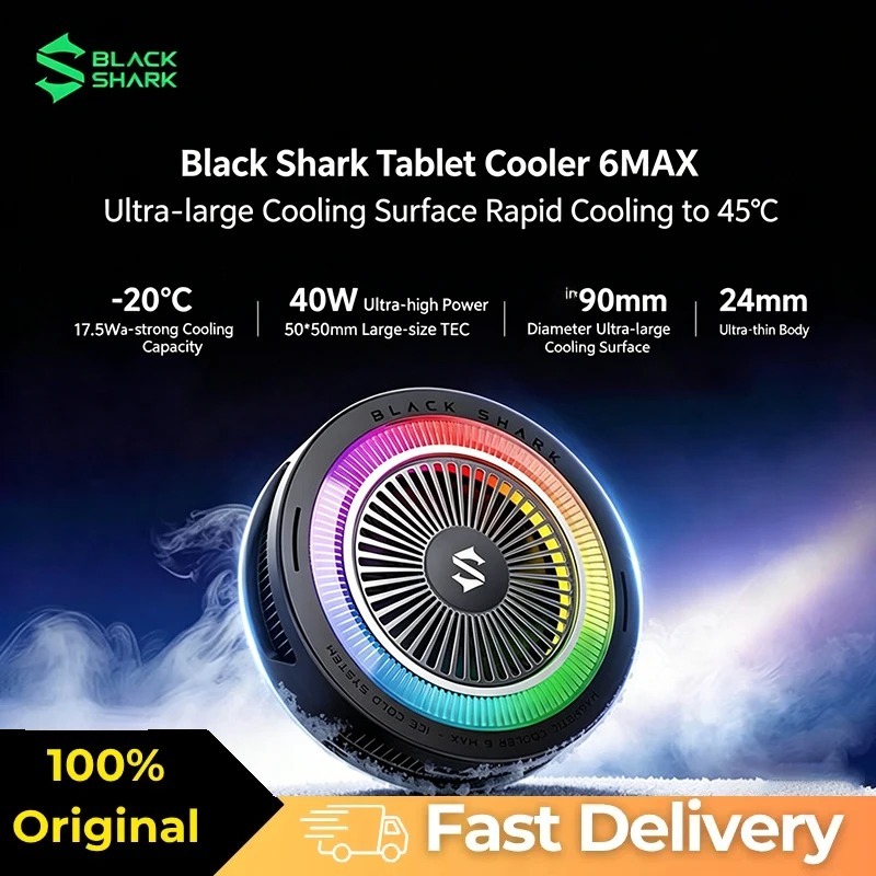 Enfriador de Tableta Black Sha - Gaming Console For Ipad reseña y precio