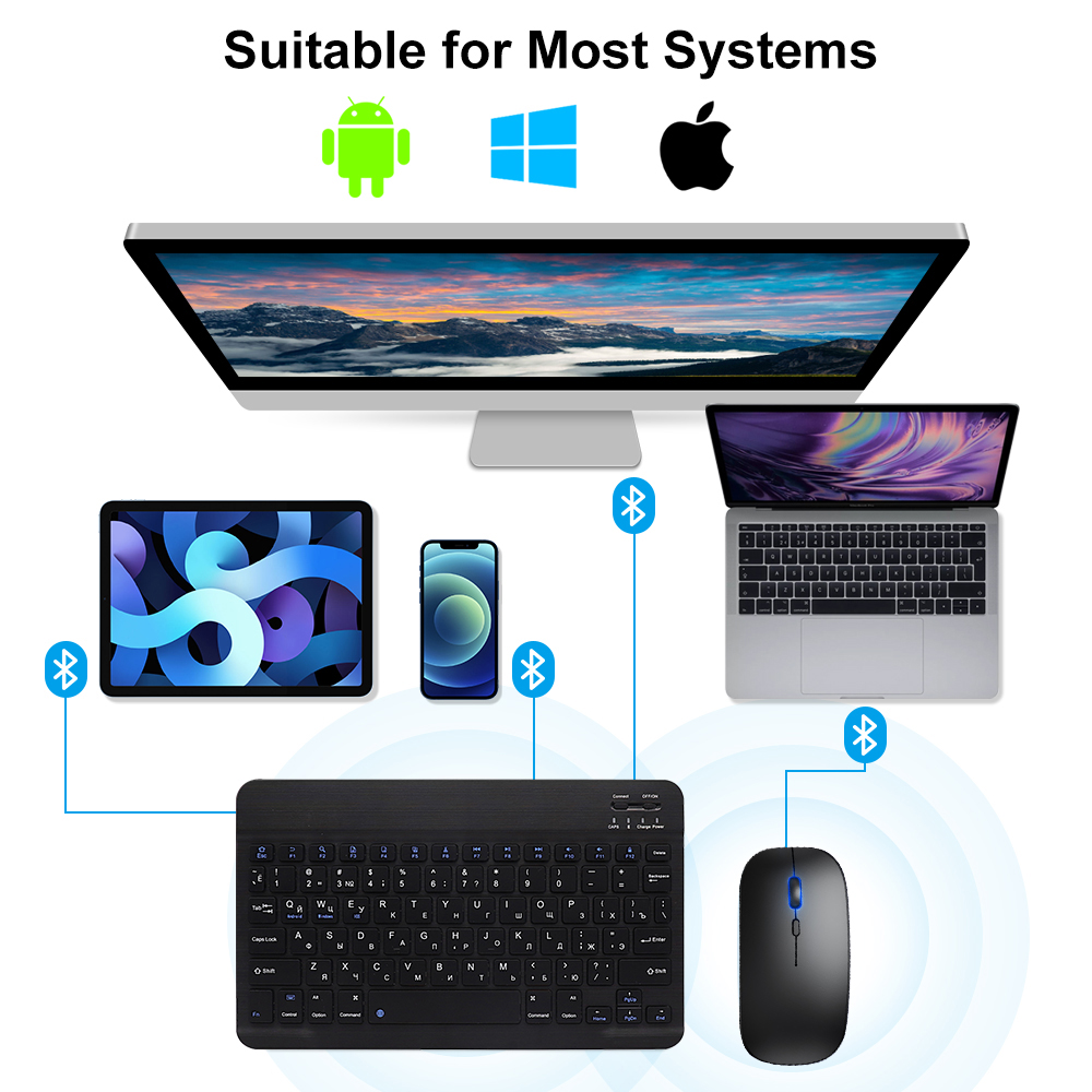 Teclado y ratón Bluetooth para - Gaming Console For Ipad reseña y precio