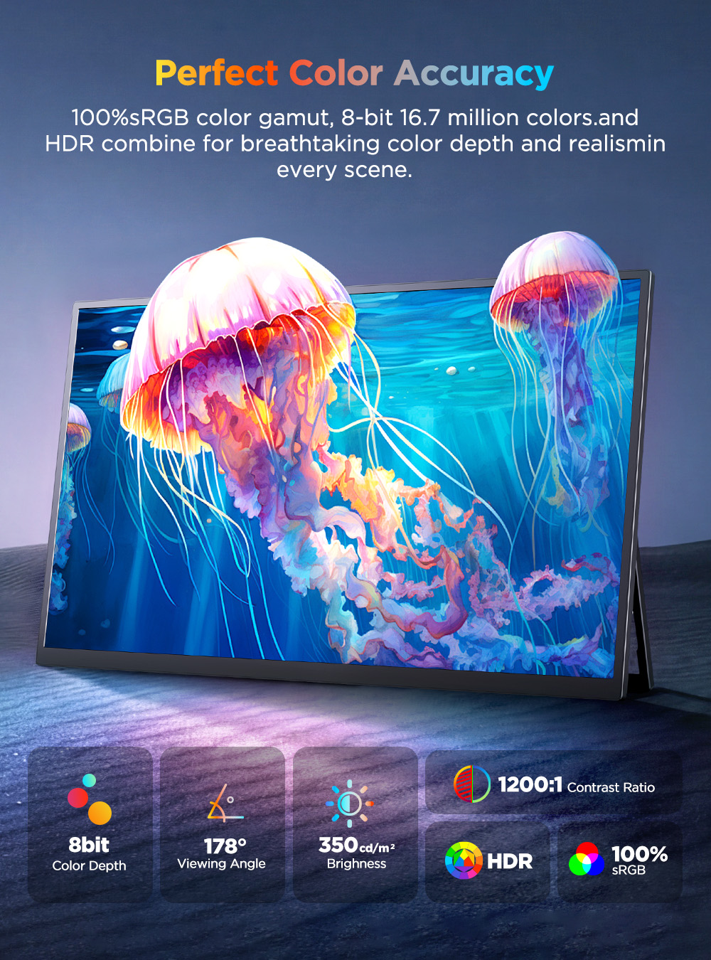 Monitor portátil UPERFECT 4K c - Gaming Console X80 reseña y precio