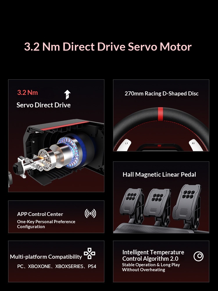 Volante de Carreras PXN V10 Pr - Steering Wheel Gaming reseña y precio